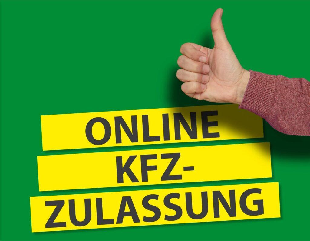Daumen hoch für den Online-Zulassungsdienst: Digitale Kfz-Anmeldung schnell und unkompliziert erledigen