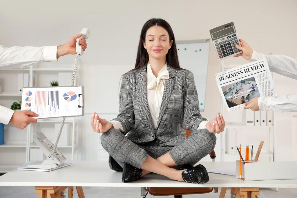 Meditation im Arbeitsstress | Feuerplatte