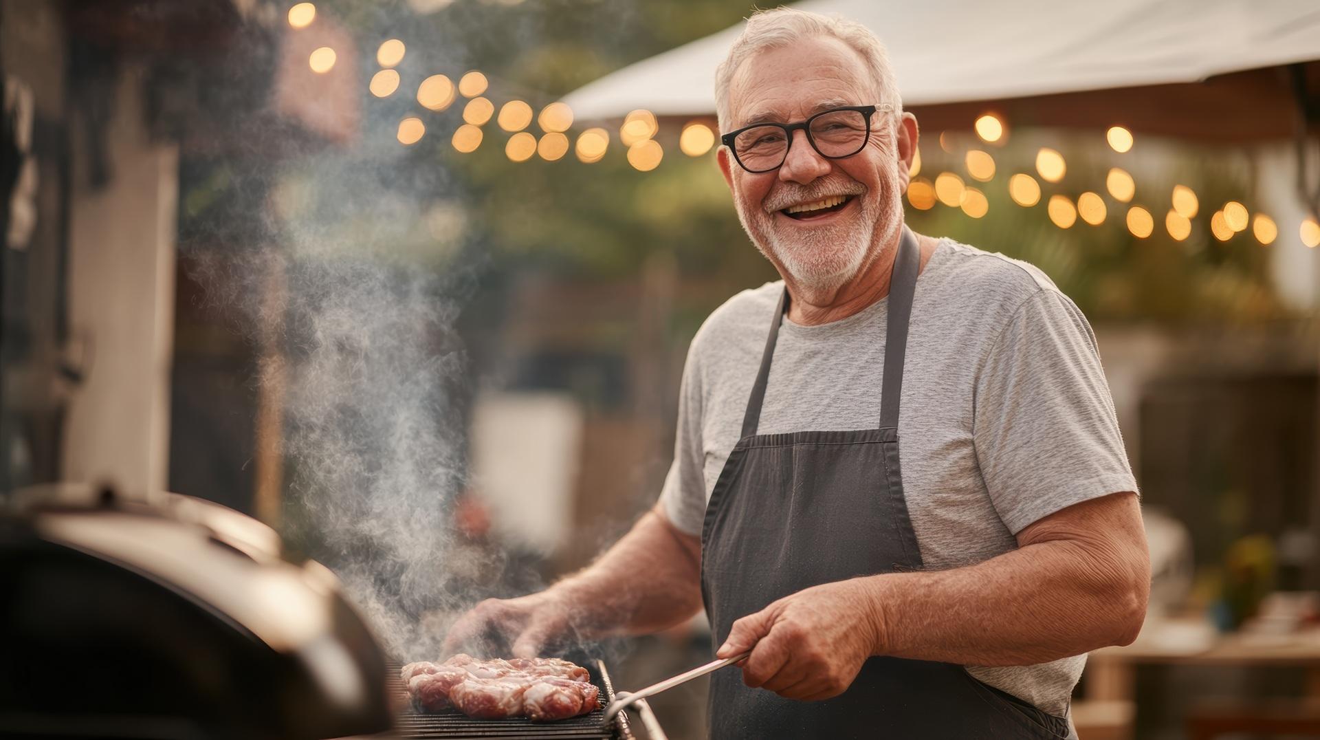 Grillmoment mit Freude | Feuerplatte
