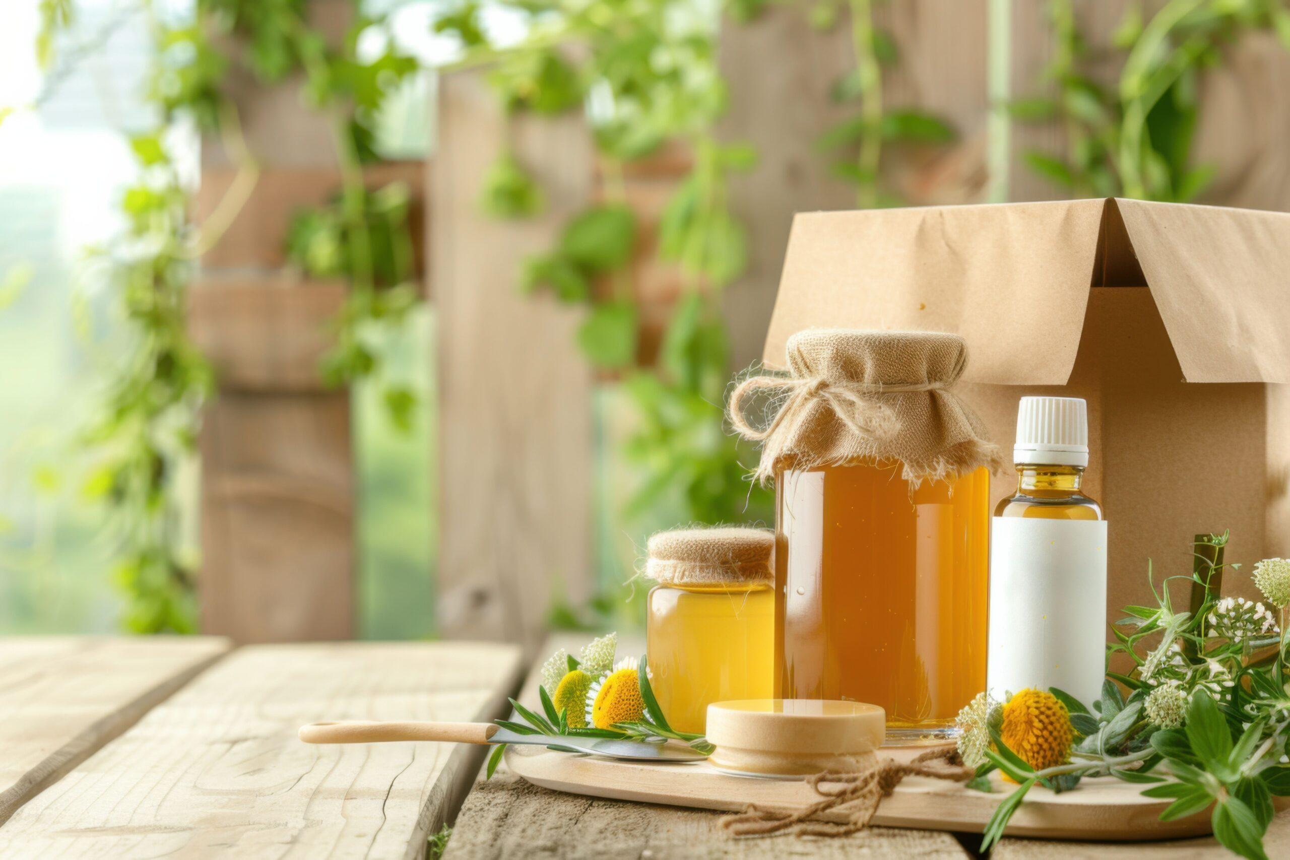 Propolis kaufen: Natürliche Propolis-Produkte und Honig im Glas