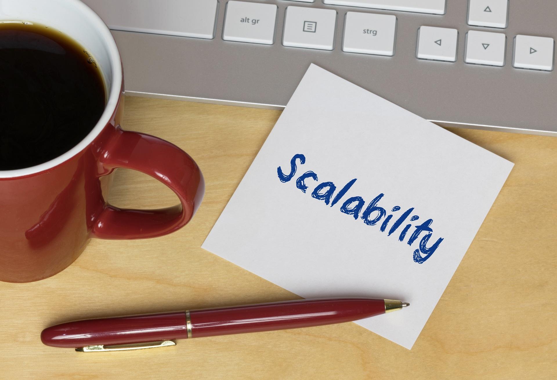 Notiz zum Thema Skalierbarkeit am Arbeitsplatz | SFP